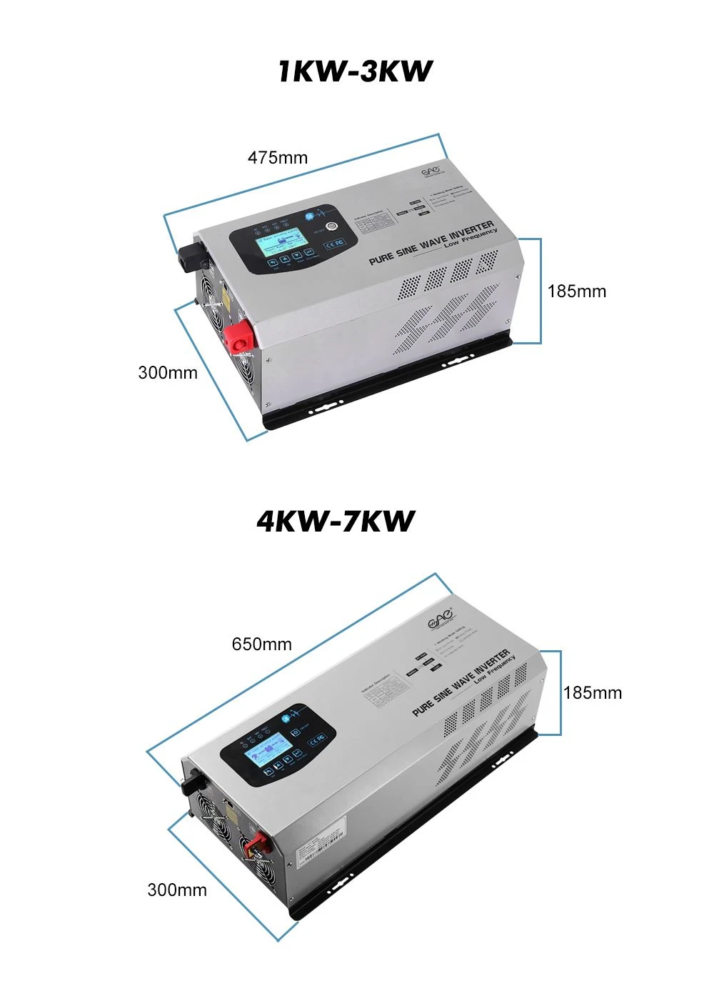 solar inverter hybrid 5kw 12v