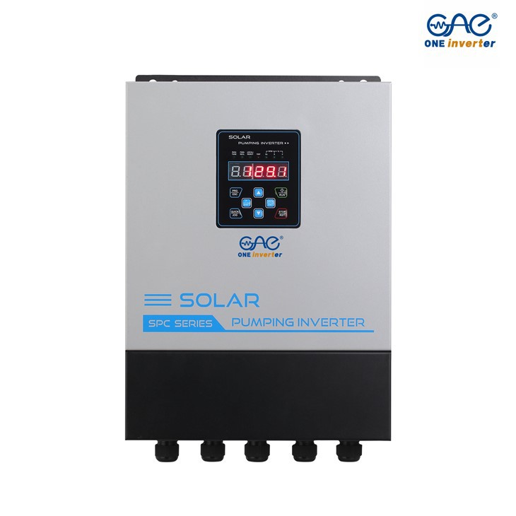 Invertisseur de pompe à eau monophasé de 5,5 kW