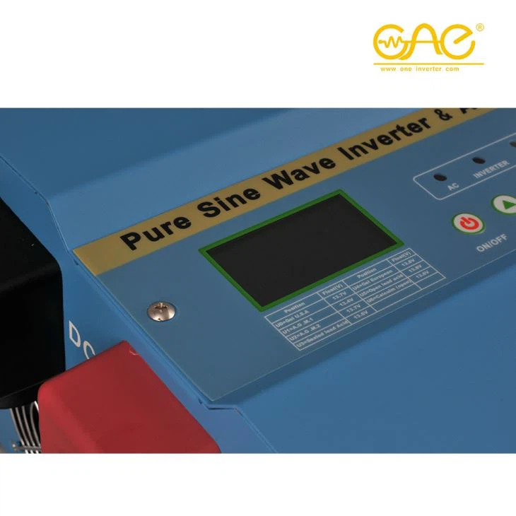 One Solar Inverter 7000W 24V 220V DC To AC MPPT Solar Power Inverter Off Grid Solar Inverter